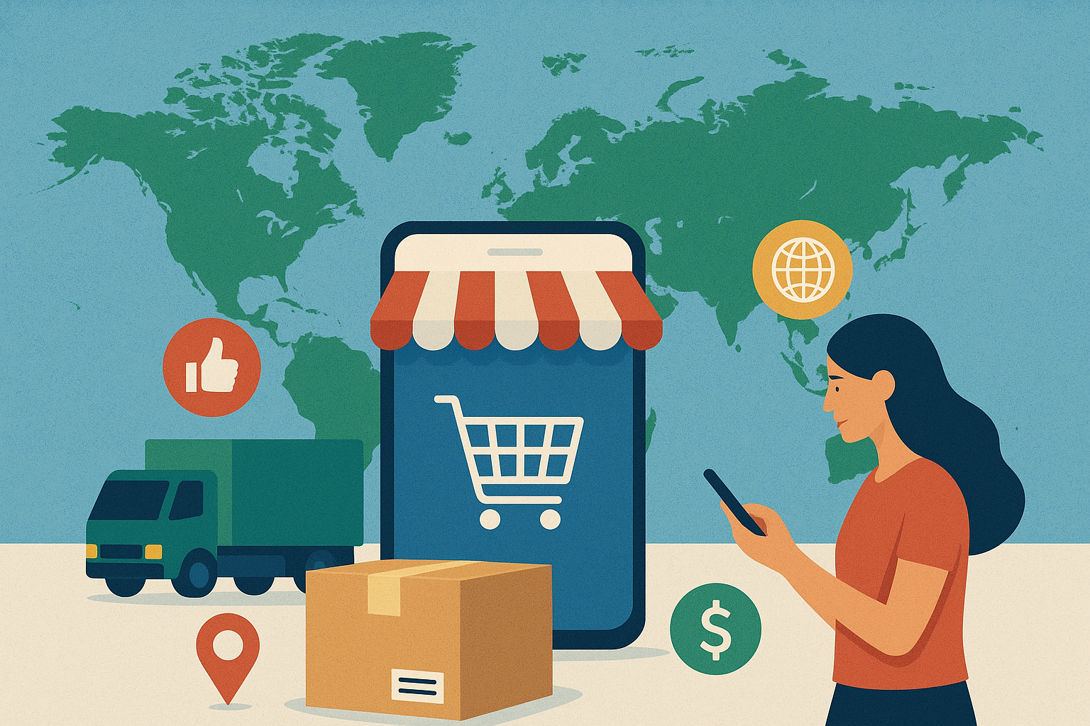 Lire la suite à propos de l’article Été 2025 : Les Révolutions et Enjeux de l’E‑commerce Mondial