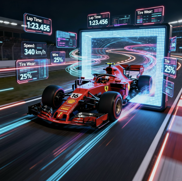 You are currently viewing La Formule 1 à l’ère du numérique : l’IA en pole position