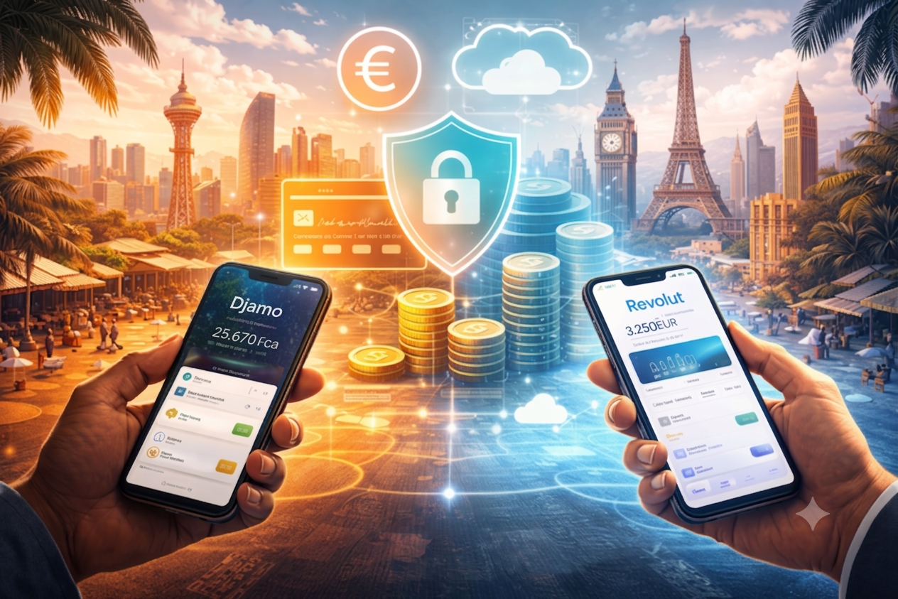Lire la suite à propos de l’article De Djamo à Revolut : quand l’Afrique et l’Europe réinventent la banque digitale