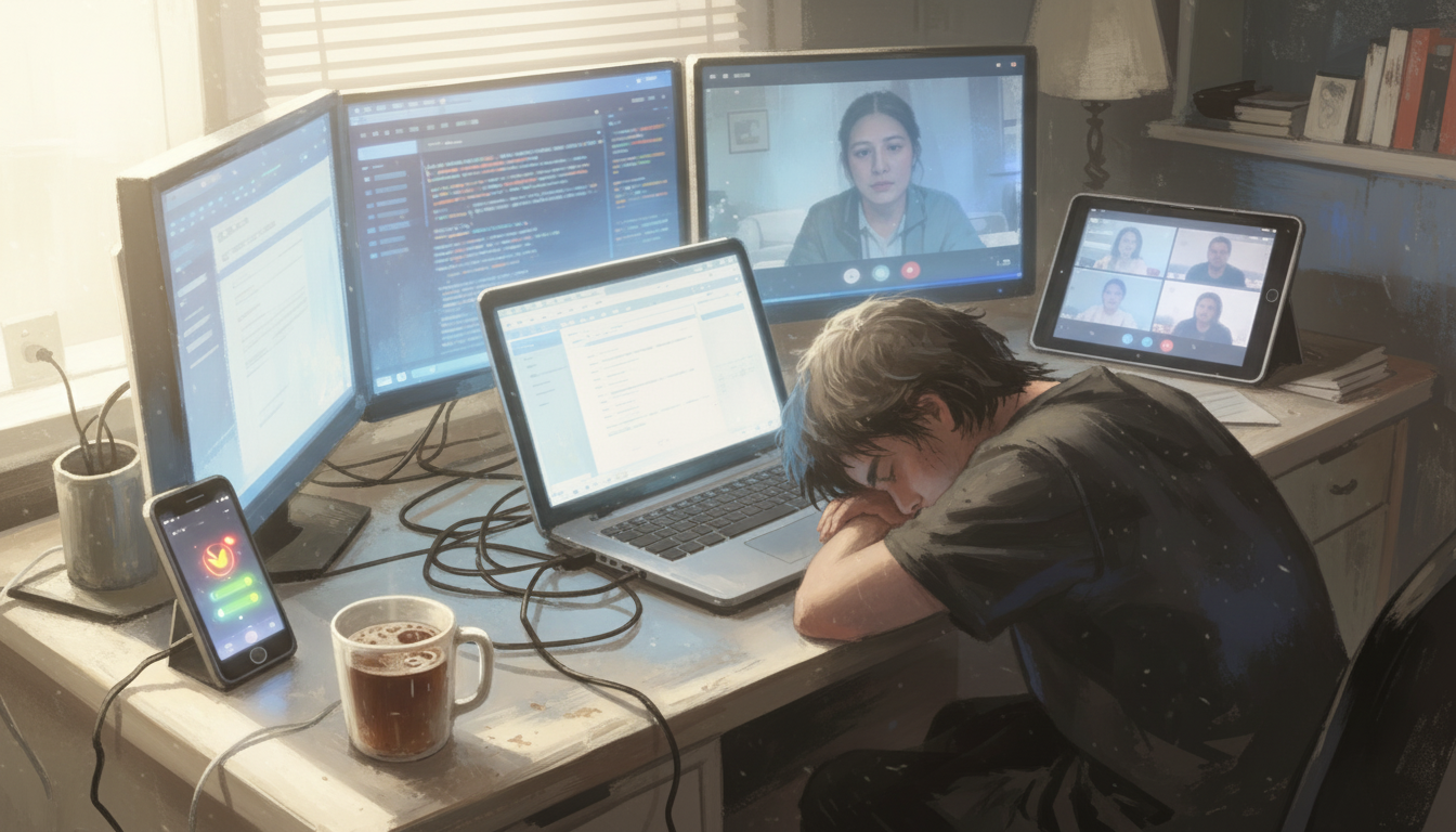 Lire la suite à propos de l’article Stress et numérique, l’envers du numérique au travail