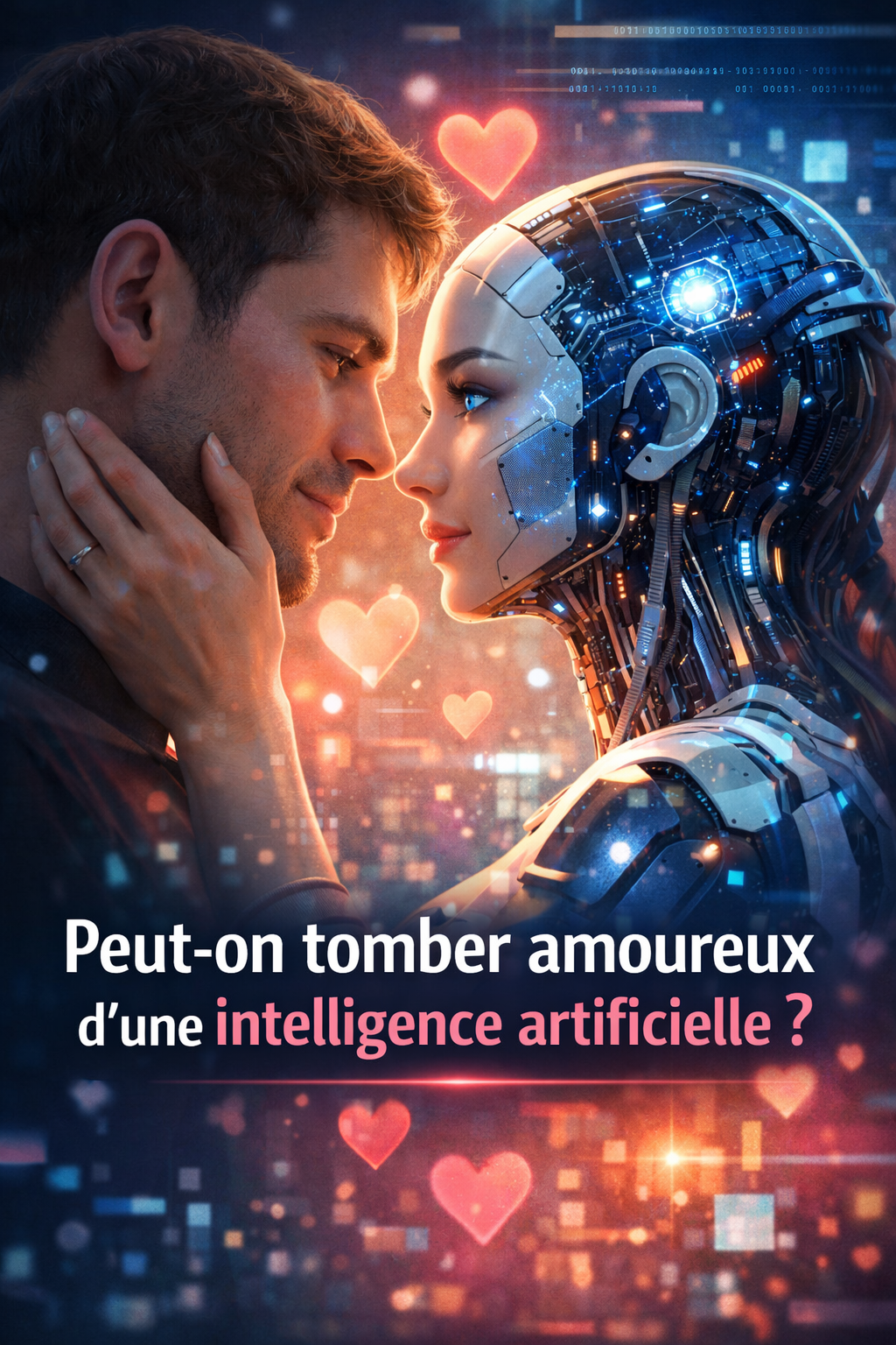 Lire la suite à propos de l’article Peut-on vraiment tomber amoureux d’une intelligence artificielle ?