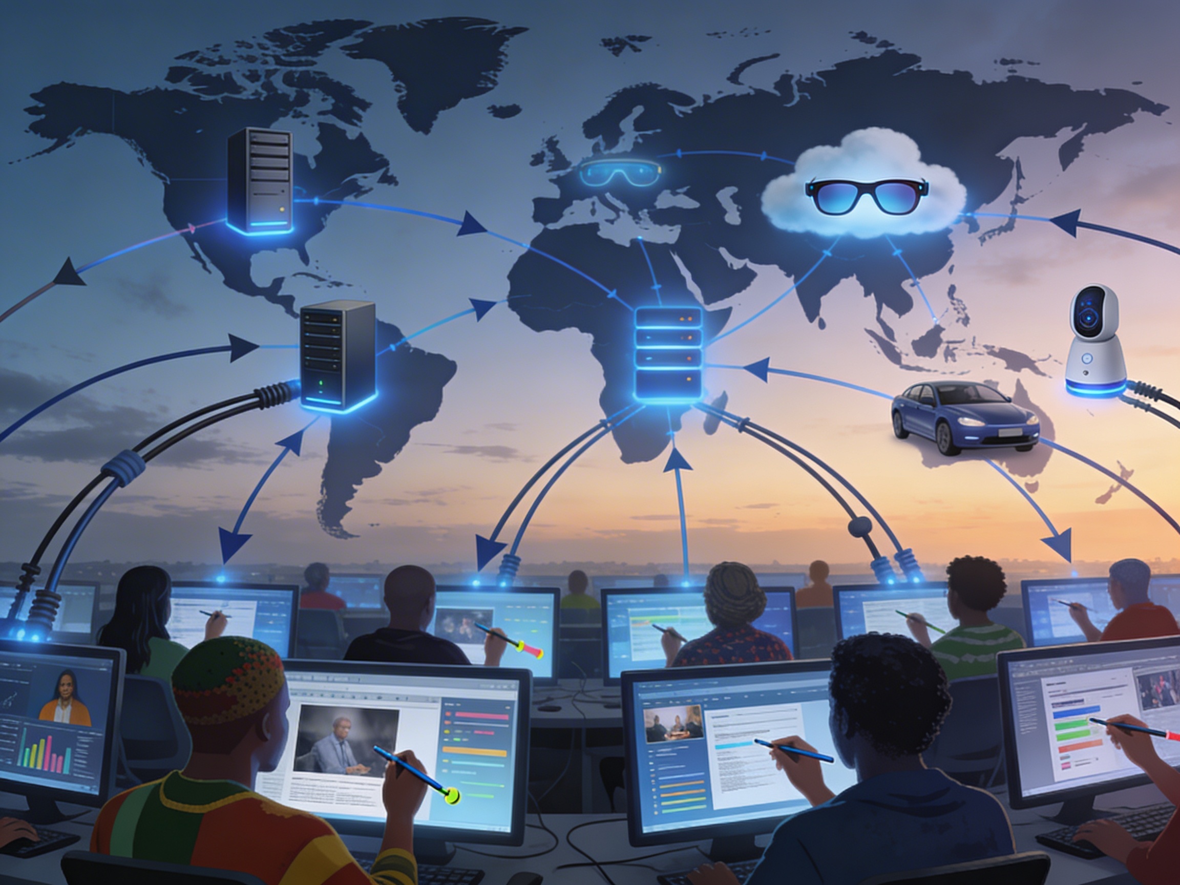 Lire la suite à propos de l’article Les travailleurs invisibles de l’IA : annotation et données