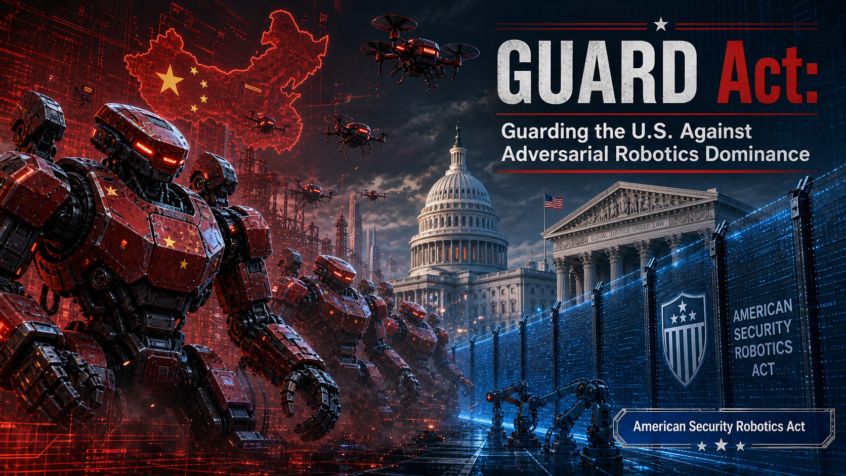 You are currently viewing GUARD Act: Les États-Unis face à la menace des robots chinois