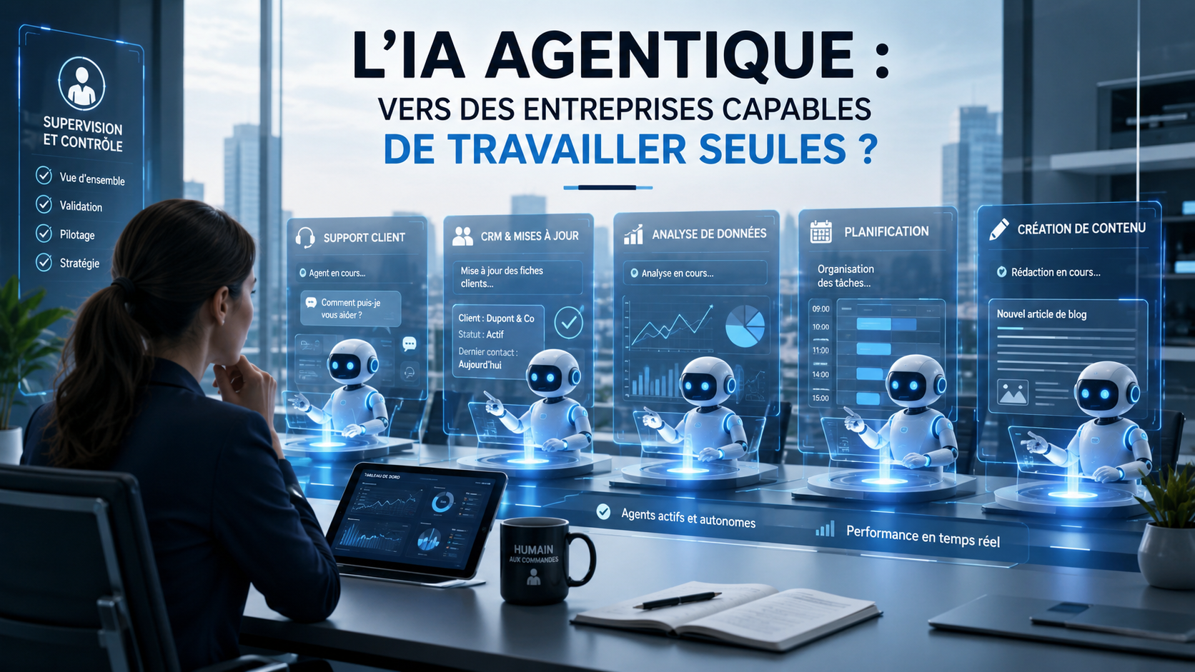 Lire la suite à propos de l’article L’IA agentique : vers des entreprises capables de travailler seules ?